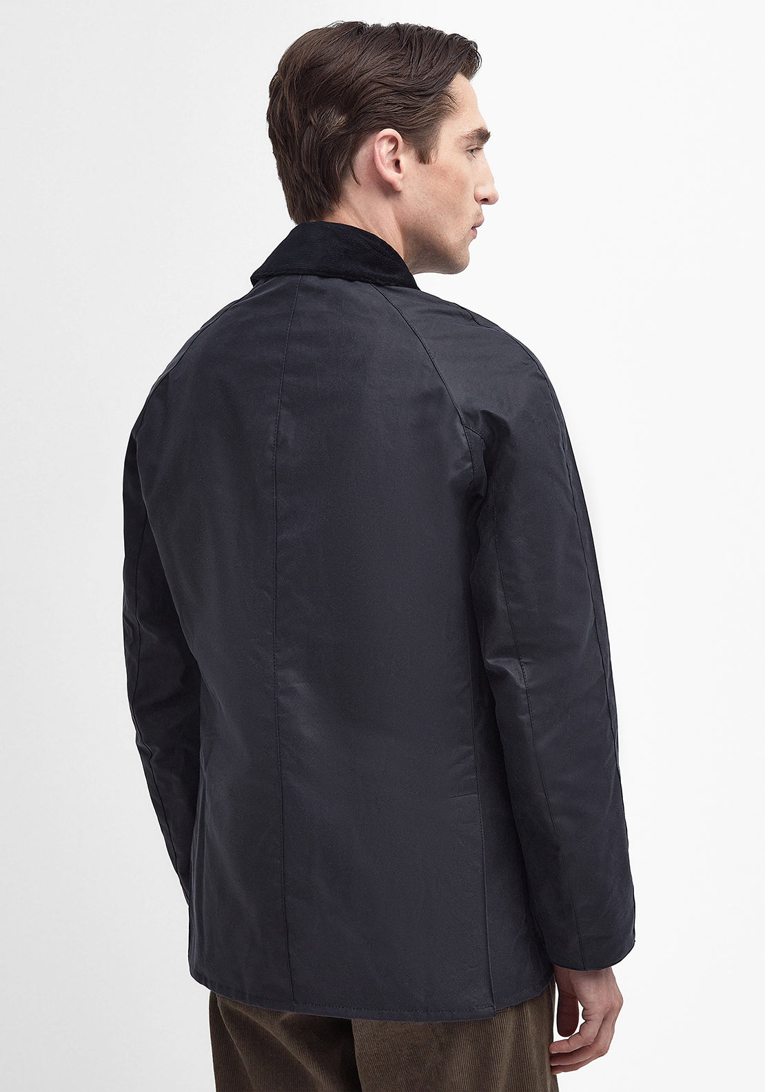 Barbour Men’s Ashby Wax Jacket, Navy