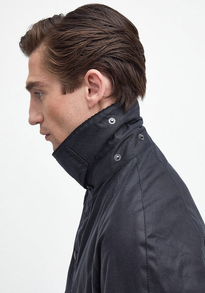 Barbour Men’s Ashby Wax Jacket, Navy