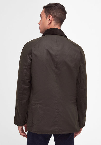 Barbour Men’s Ashby Wax Jacket, Olive