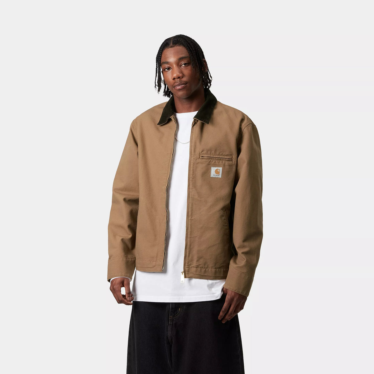Carhartt WIP - Detroit Jacket (Hamilton Brown/Tobacco Rinsed)