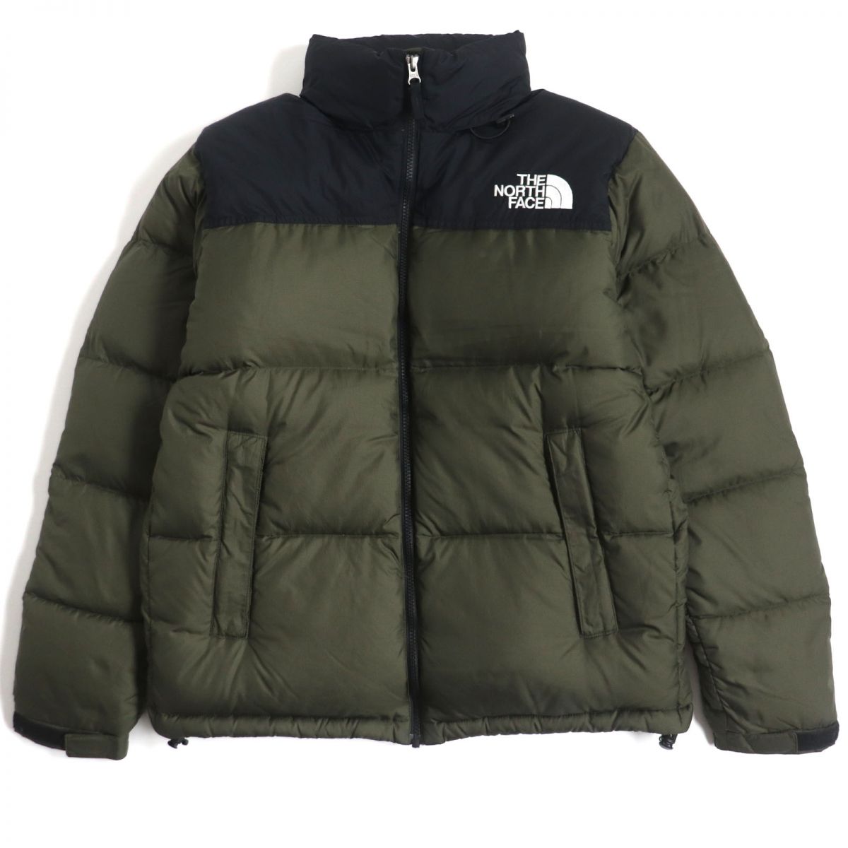The North Face NUPTSE JACKET ND91841, Men's, Khaki x Black